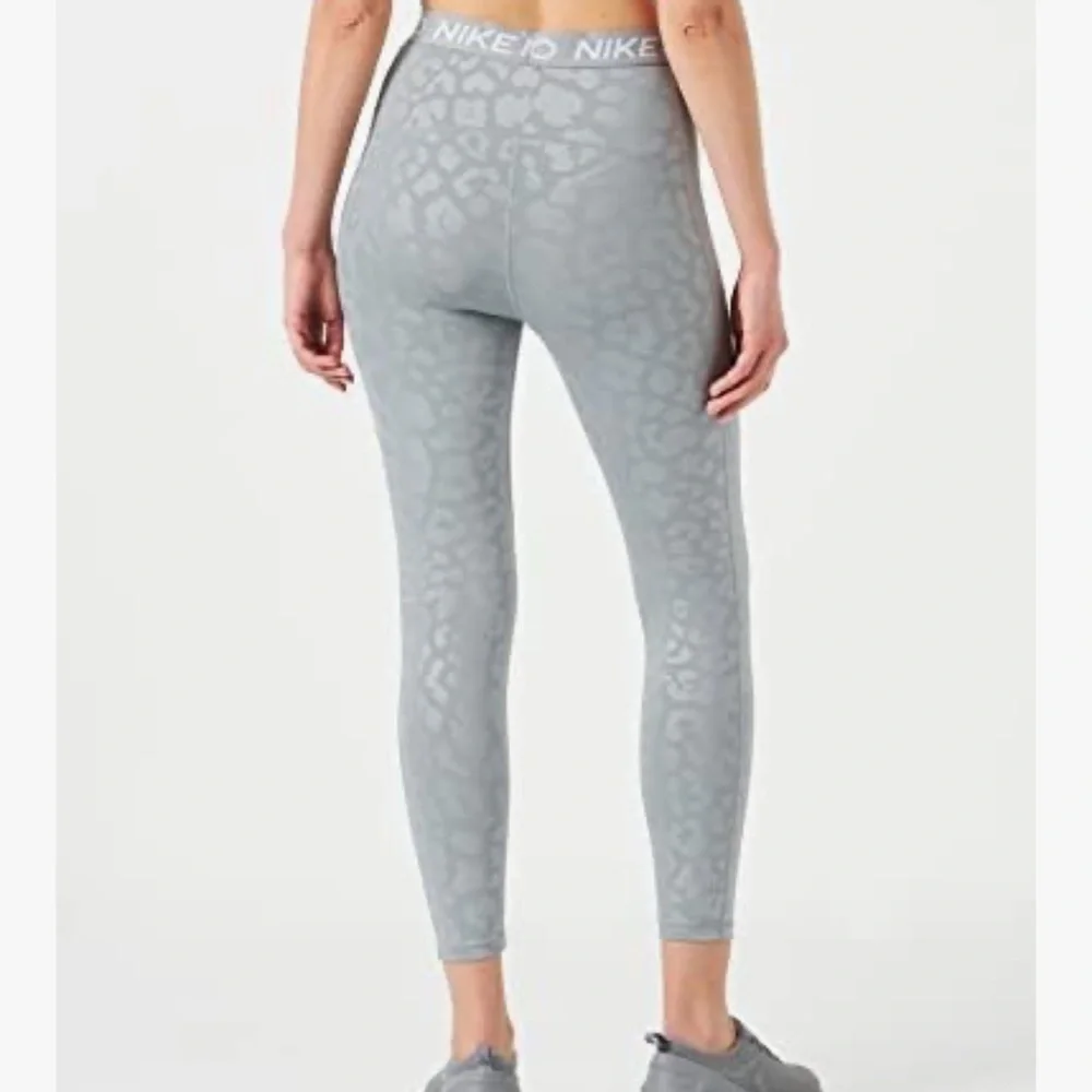 Nike Pro Plus HR All Over Print Tights Grey/Grey DM3988-073 Women's Size 3X